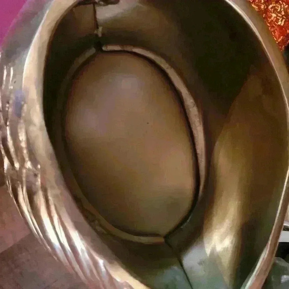 Unique Copper Flamingo punch bowl - Picture 2 of 3